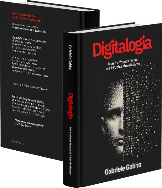 Copertina libro Digitalogia di Gabriele Gobbo